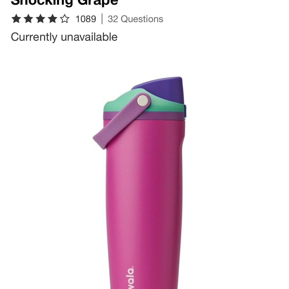 Owala Special Edition 30 oz Sway - Shocking Grape - Picture 12 of 12